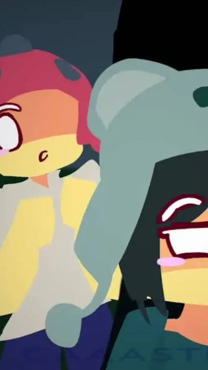 ai character: dino and koala kid background