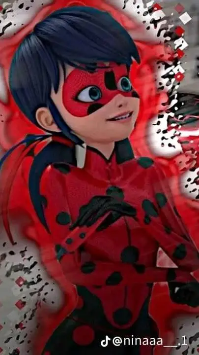 ai character: marinette✨🐞 background