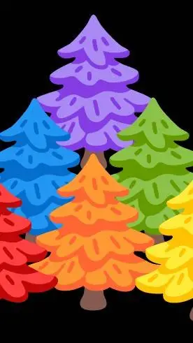 ai character: R41NB0W WORLD background