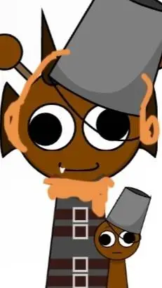 ai character: Brucket luv durp background