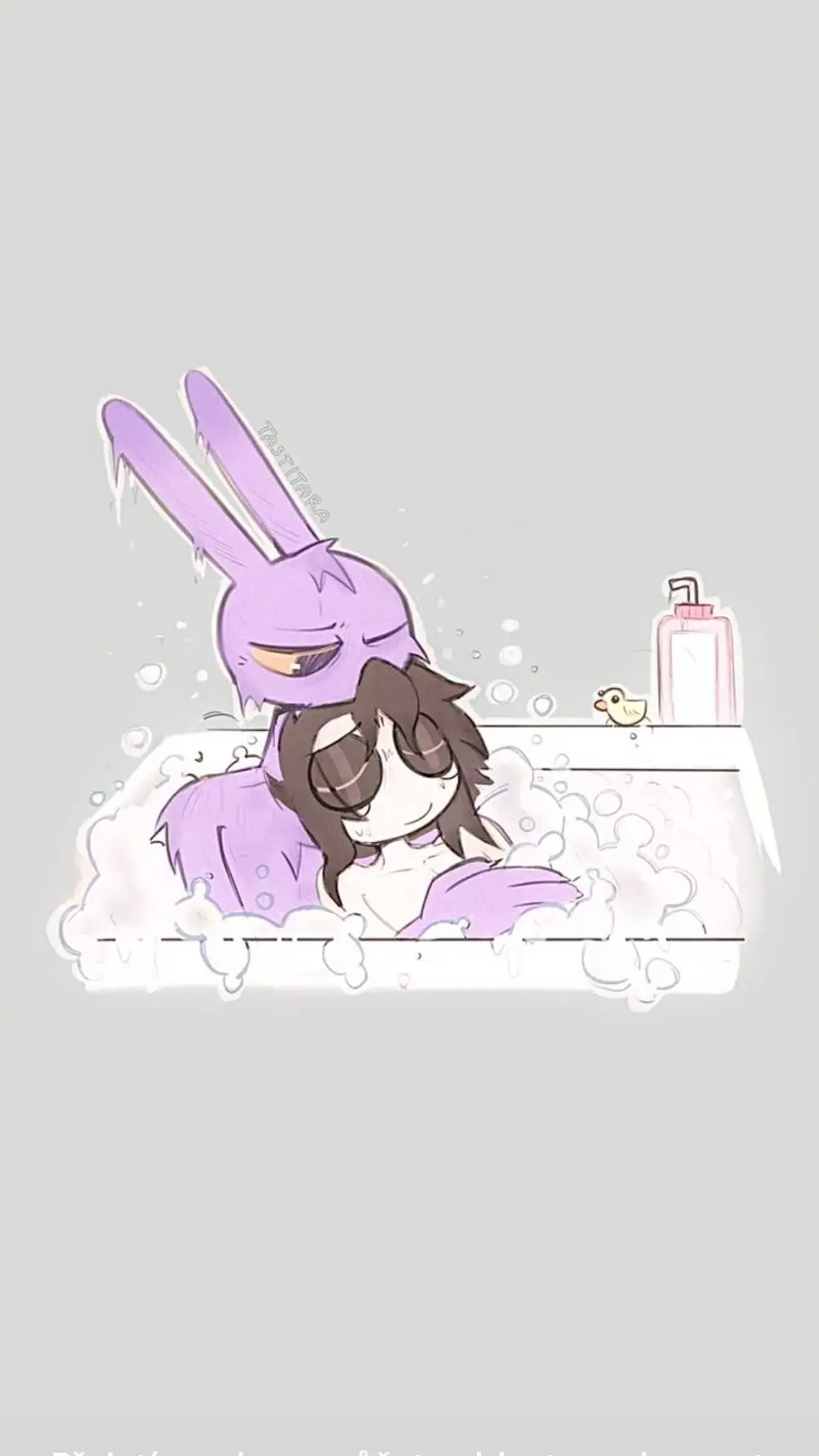 ai character: FunnyBunny background