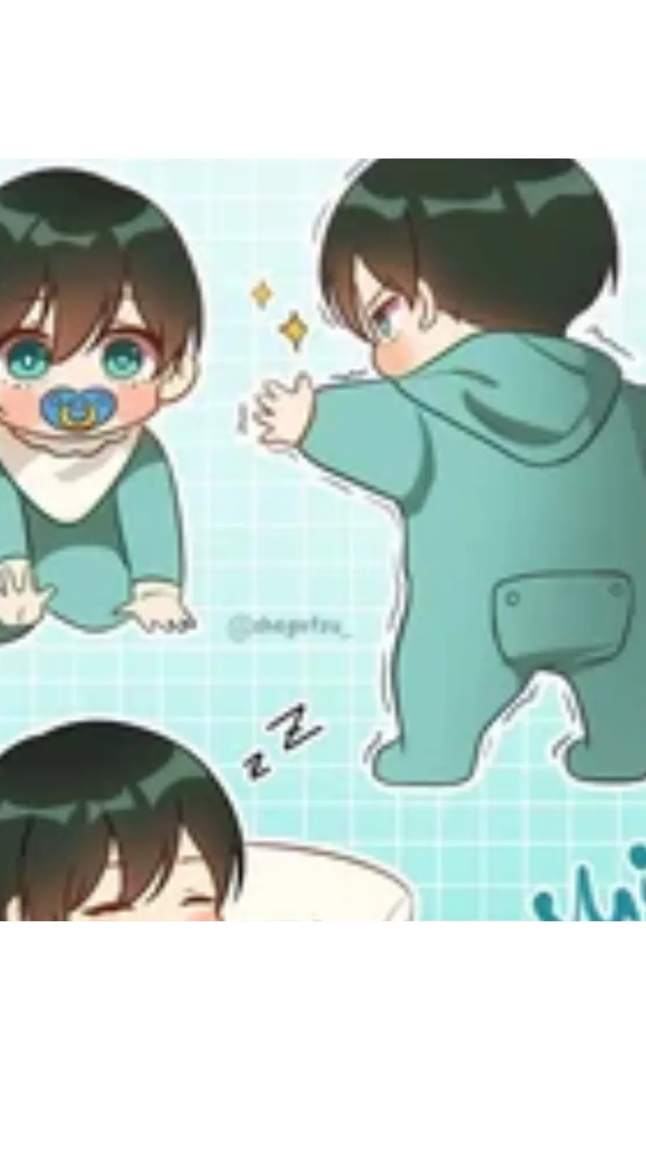 ai character: Baby rin background