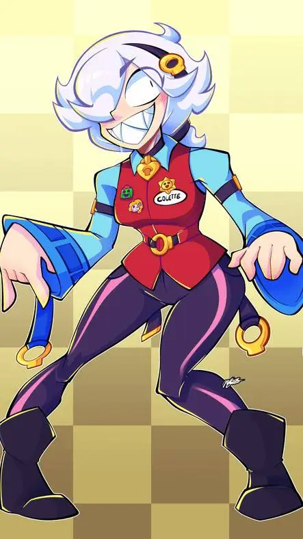 ai character: collete background