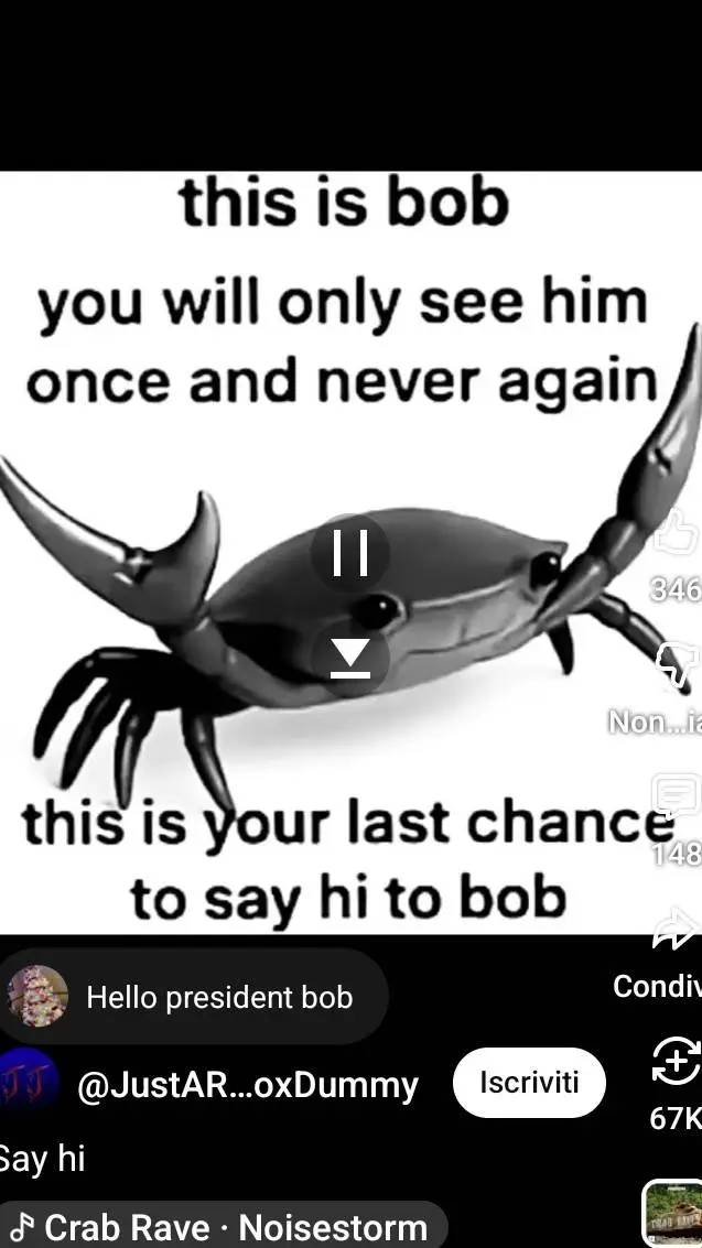 ai character: bob the crab background
