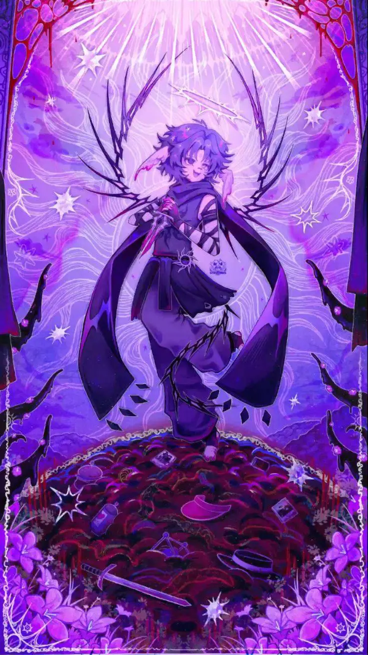 ai character: 🗡- Two Time -🪻 background