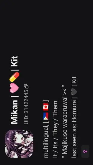 ai character: Mikan | 🩷💊| Kit background