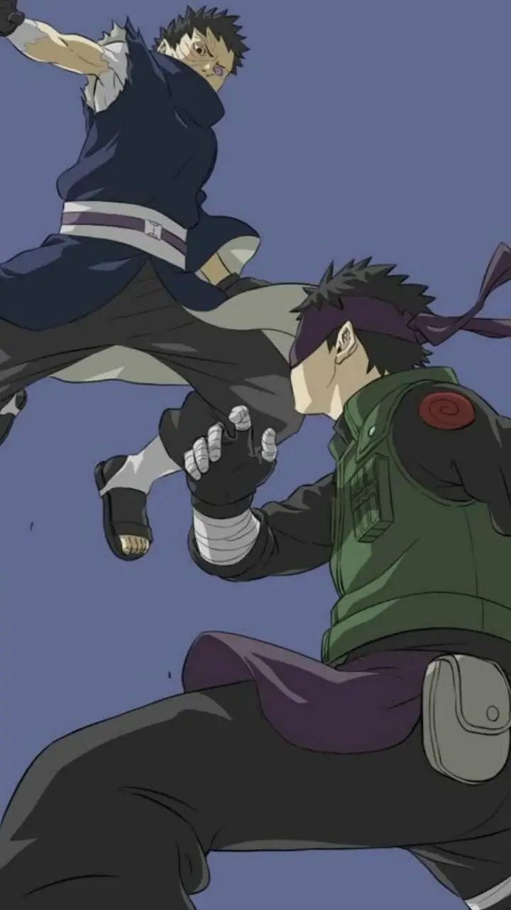 ai character: Tobi vs Obito🗣 background