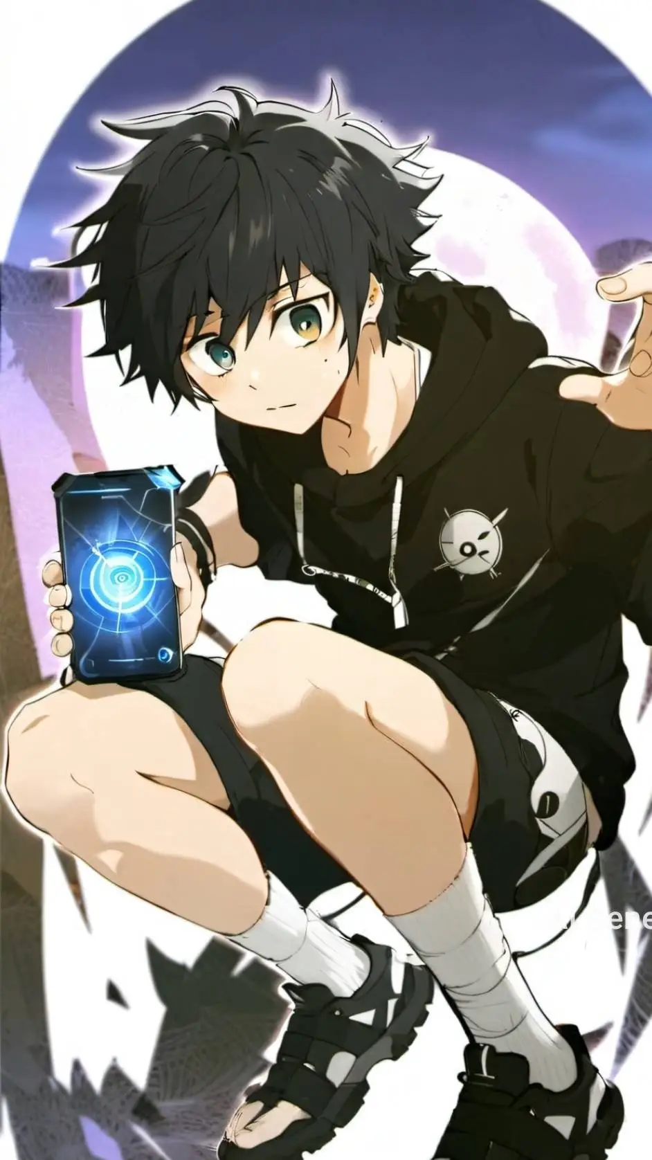 ai character: Kai background