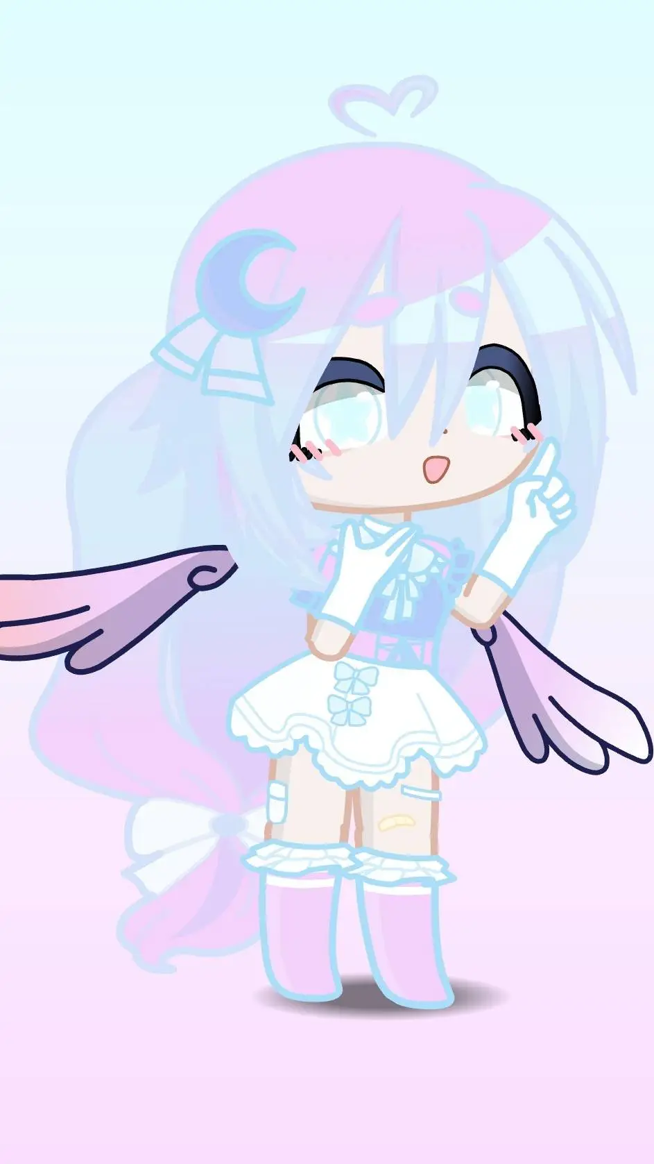 ai character: Deco background