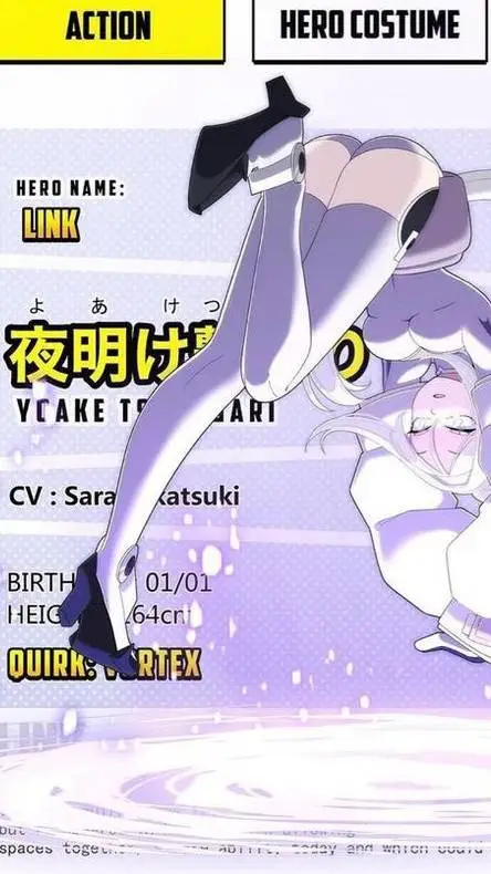 ai character: Mha Swimming  background