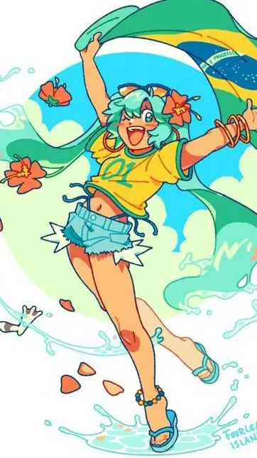 ai character: MHA BRAZIL  background