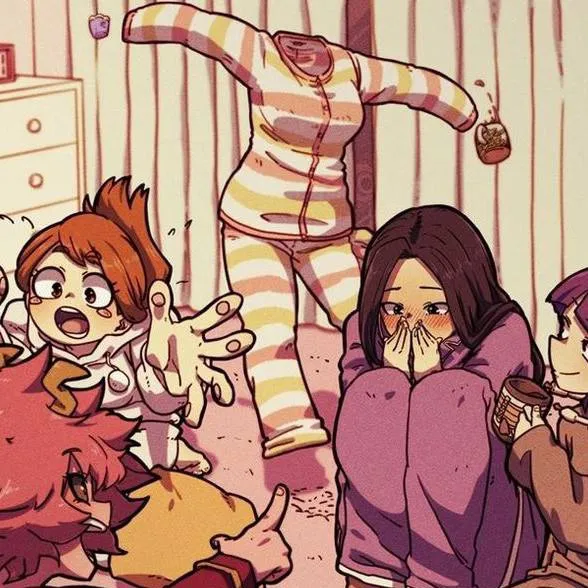 chat with ai character: MHA~Sleepover