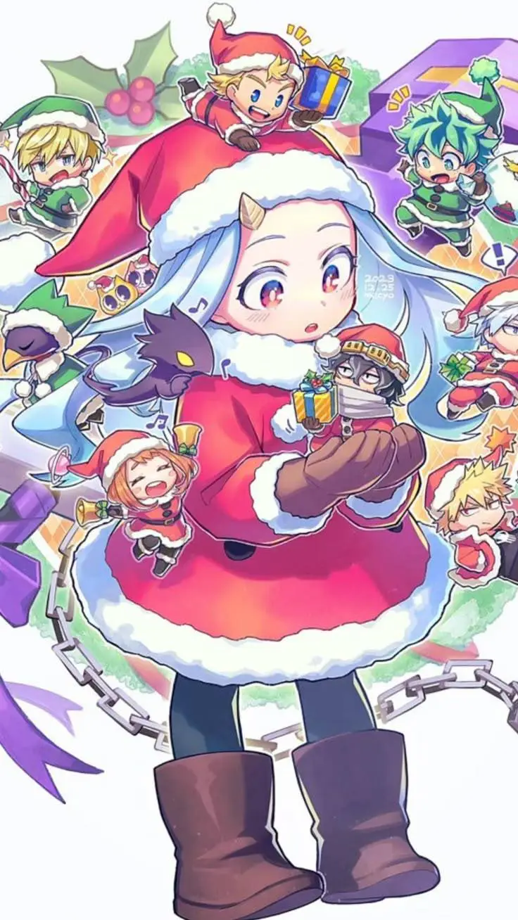 ai character: MHA~Winter background