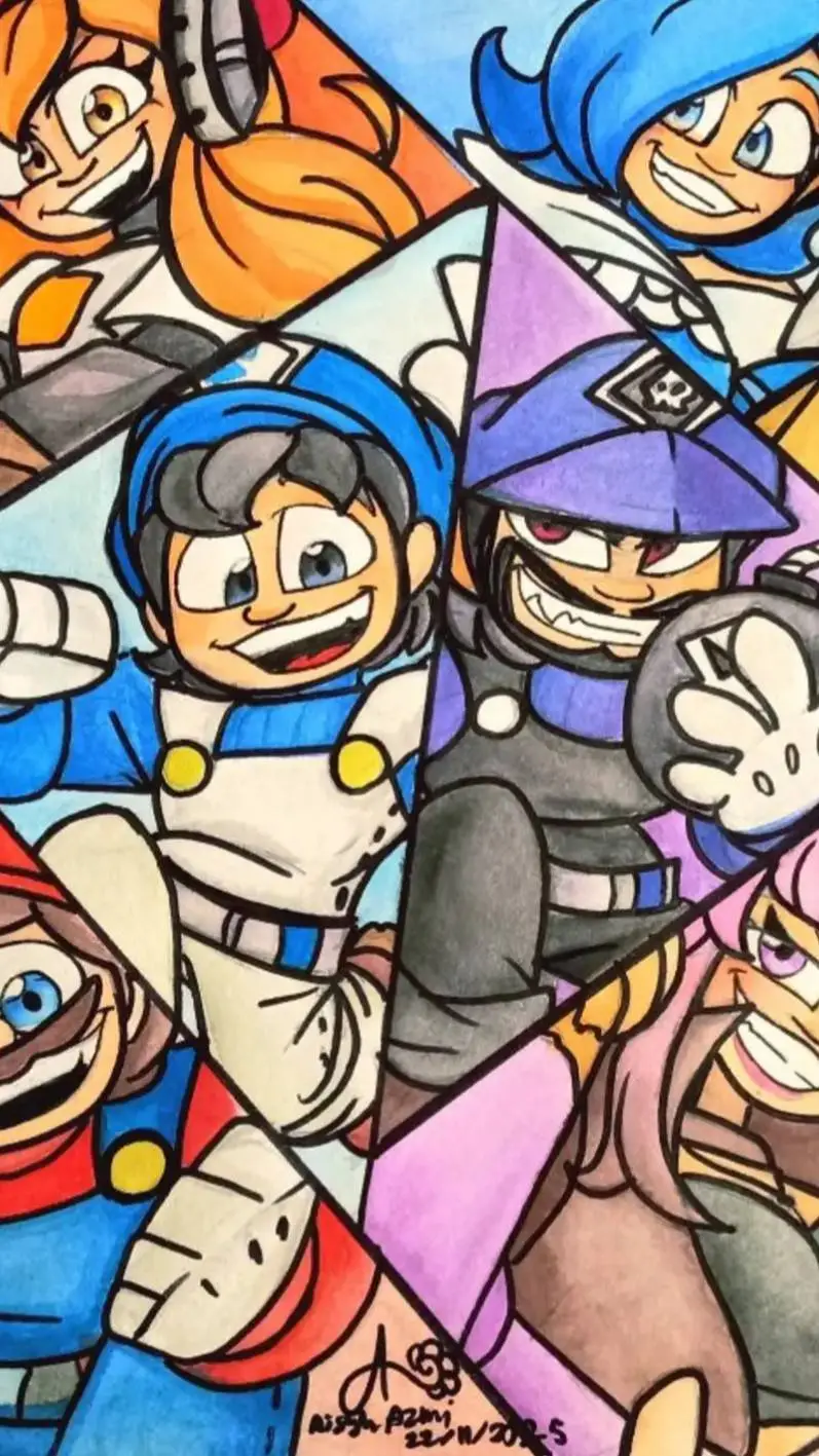 ai character: ꫞♡smg4 crew♡꫞ background
