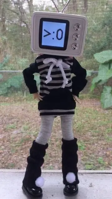 ai character: EVERY TV HEAD IK background