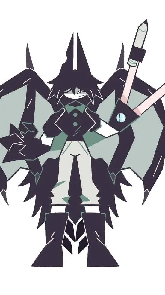ai character: Miss CircleCretace background