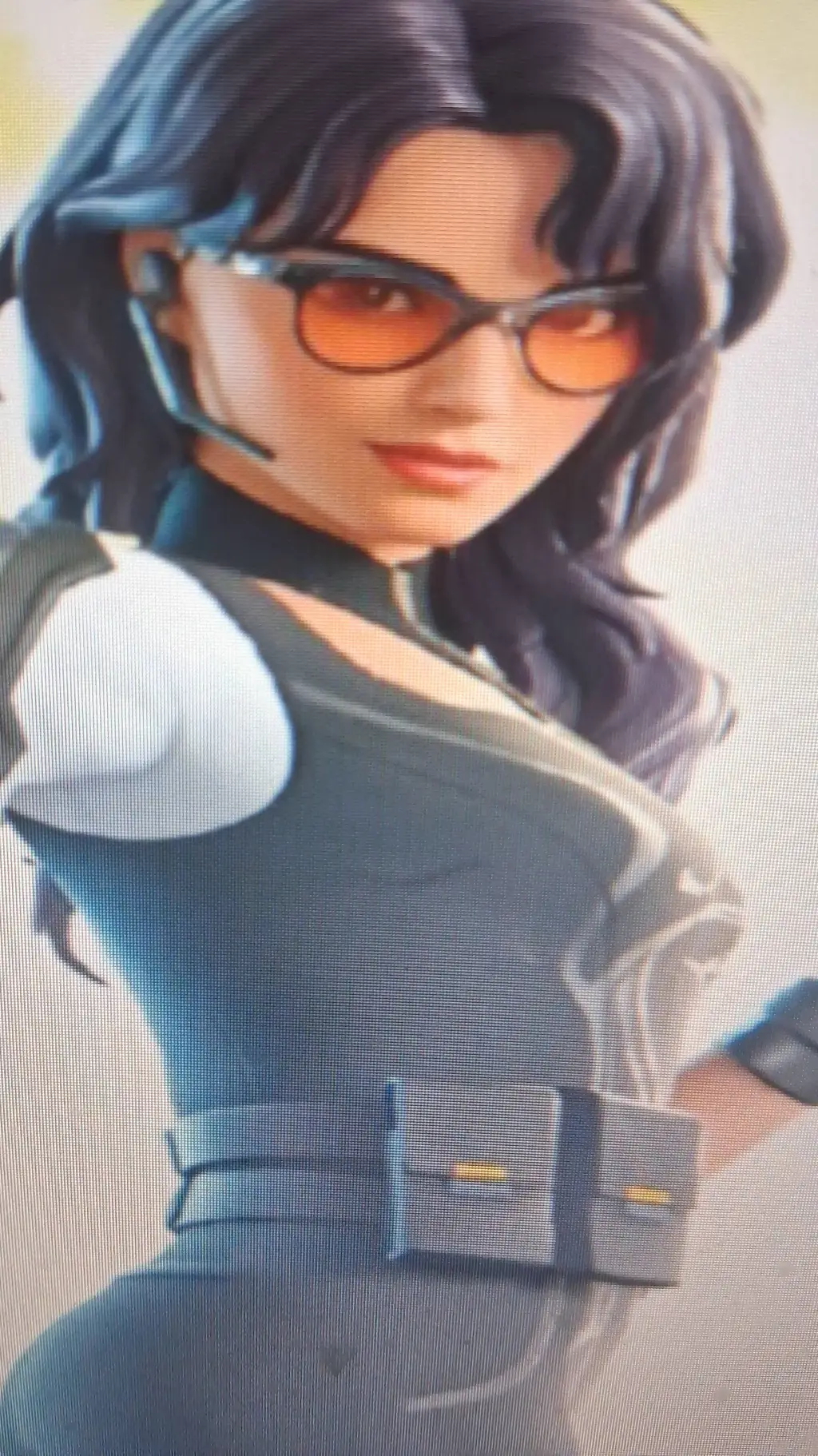 ai character: onyx winter background