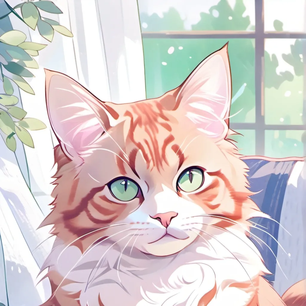 chat with ai character: Cute cat