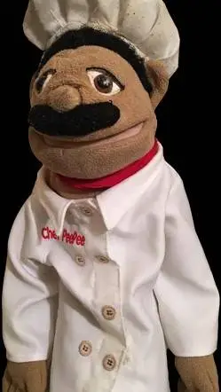 ai character: Chef pee pee background