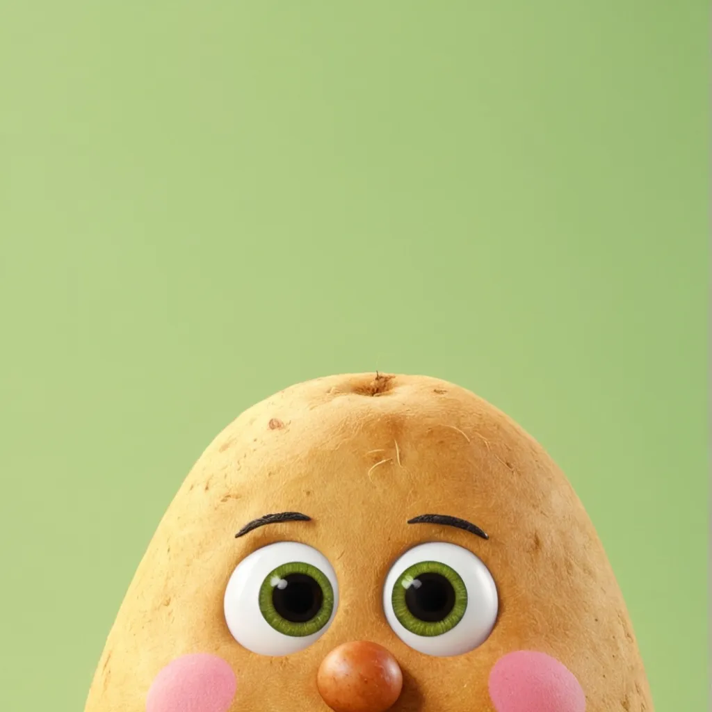 chat with ai character: potato guy