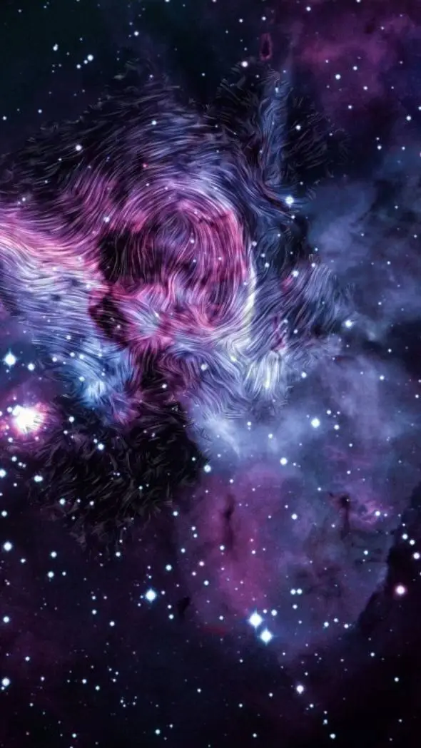 ai character: DW in space!  background