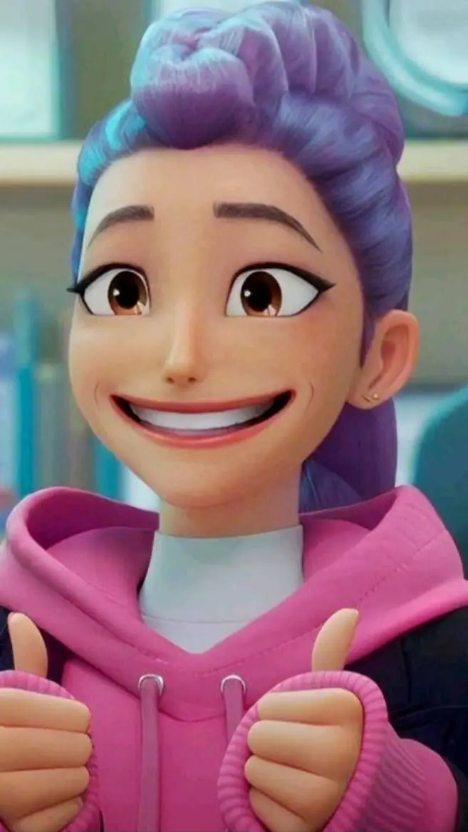 ai character: huntrix background