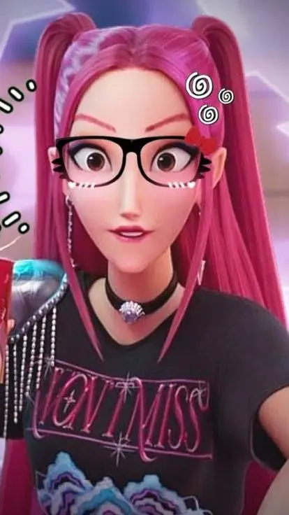 ai character: huntrix  background
