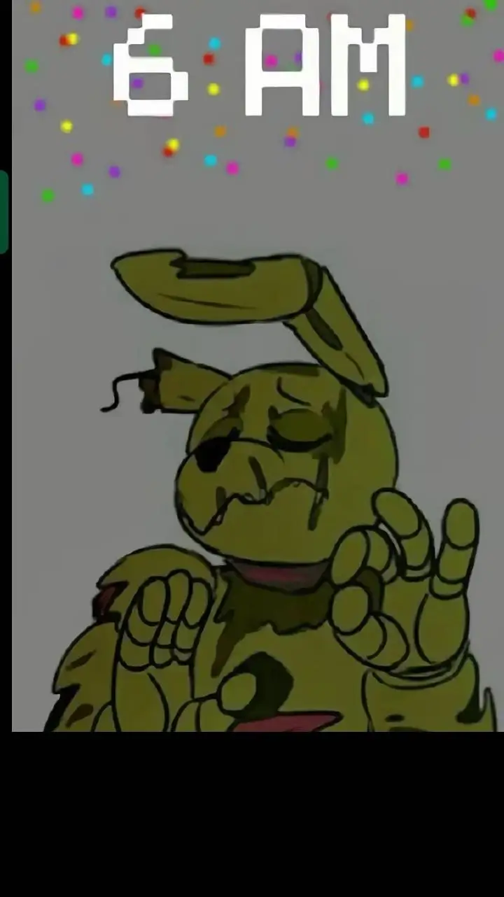 ai character: springtrap  background