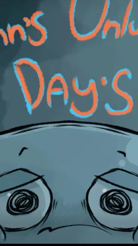 ai character: Finns bad day background