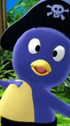 ai character: pablo Backyardigan background