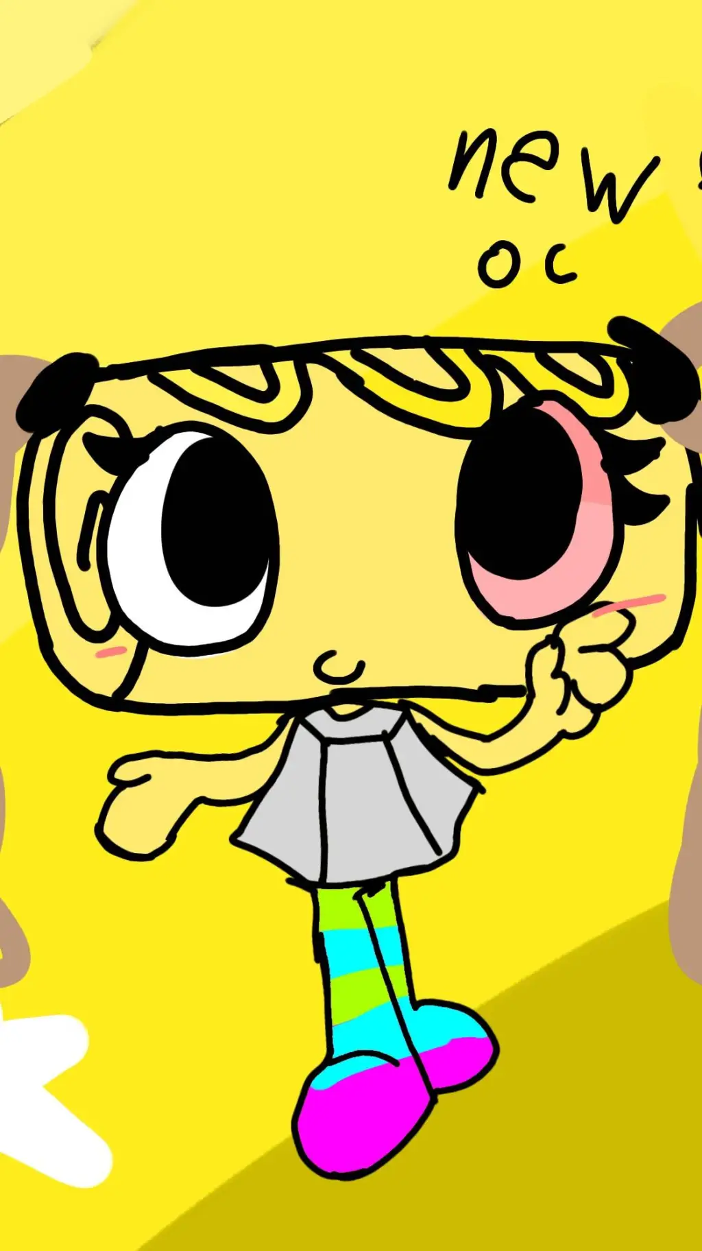 ai character: KezziahCosmo background