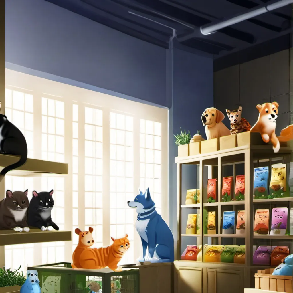 chat with ai character: Pet shop