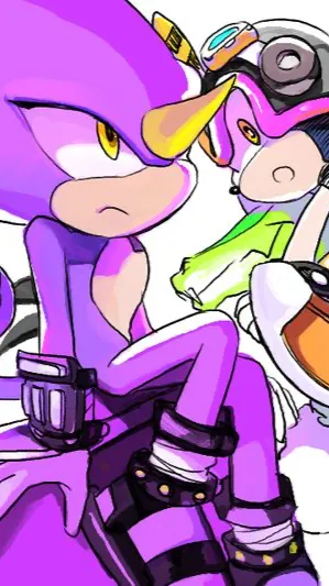 ai character: Team Chaotix!♥︎ background