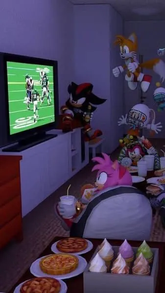 ai character: Sonic Team! ♡♡♡ background