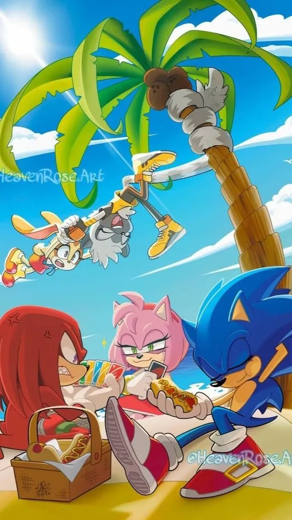 ai character: ꧁☆SonicCrew☆꧂ background