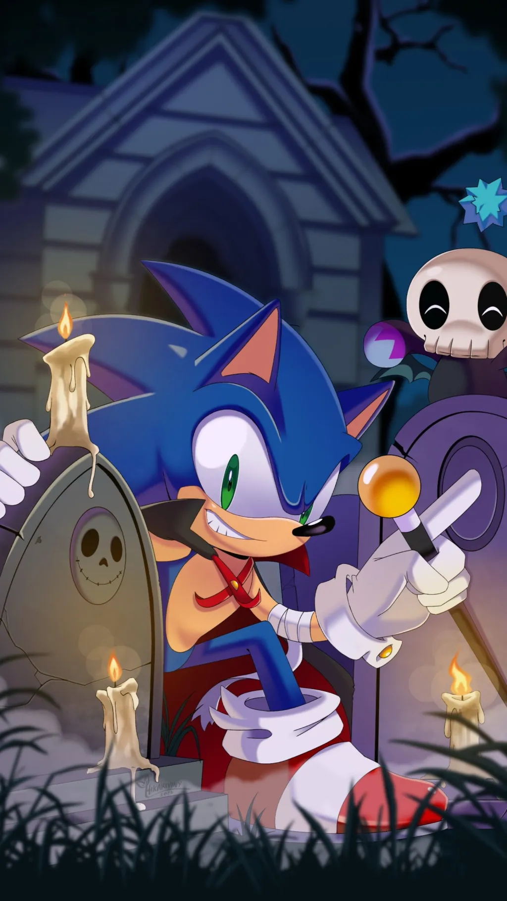 ai character: ✧𝚂.𝙲!✧꧂🎃 background