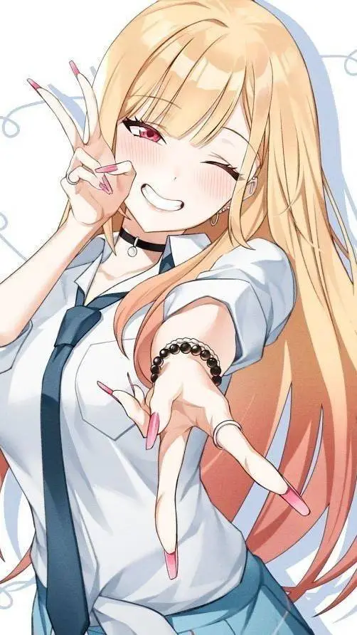 ai character: Marin Kitagawa  background