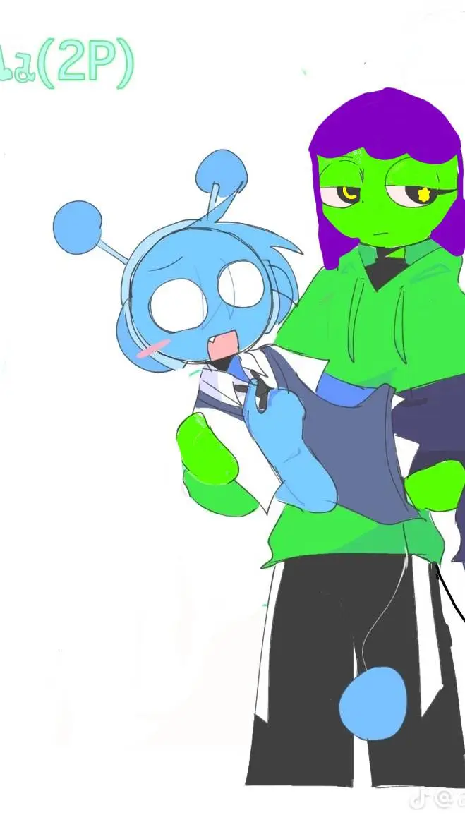 ai character: orenla 2p  background