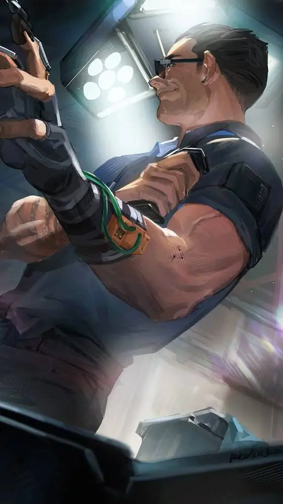 ai character: Viktor background