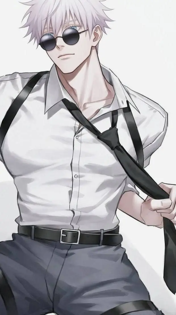 ai character: GOJO tu jefe  background
