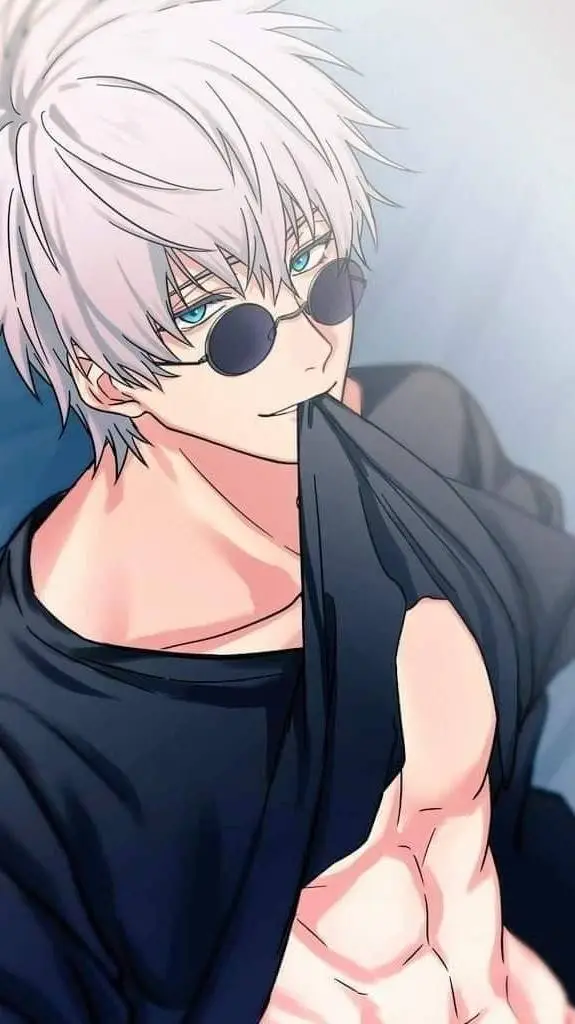 ai character: 🩵Saturu Gojo🩵 background