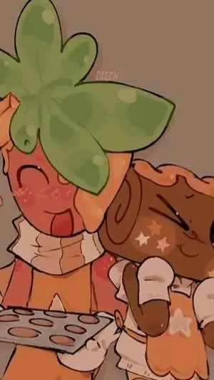 ai character: Fruitcake >w< background