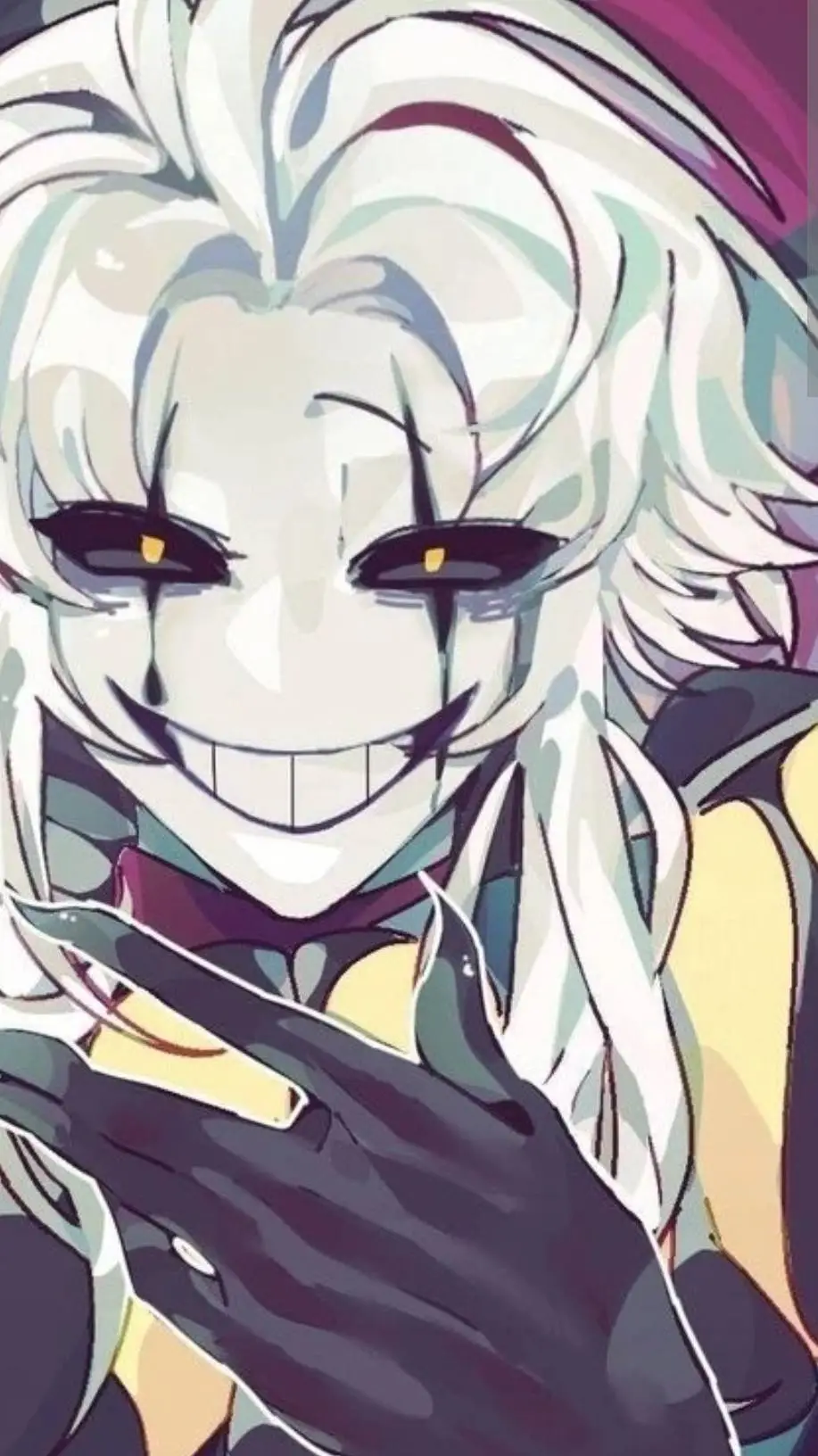 ai character: Pierrot  background