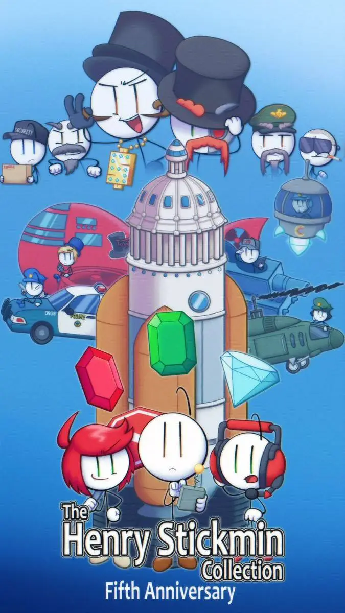 ai character: Henry stickman background