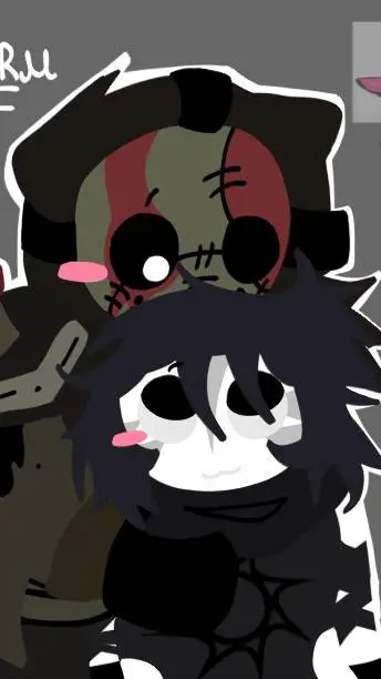 ai character: slasher x two Time background
