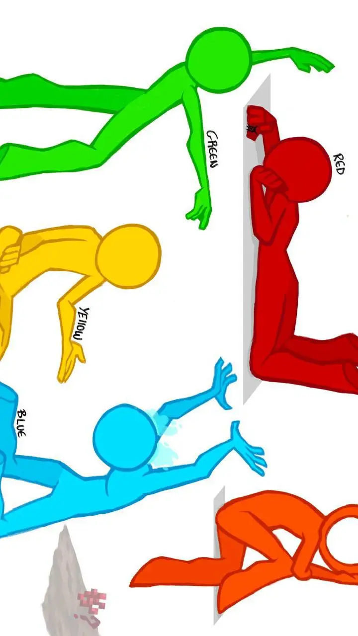 ai character:  animation🆚 Minecr background