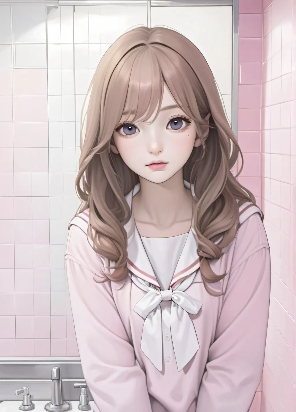 chat with ai character: Pregnant at school