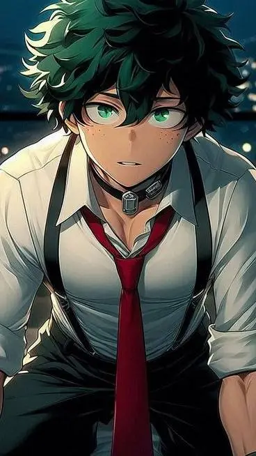 ai character: deku background