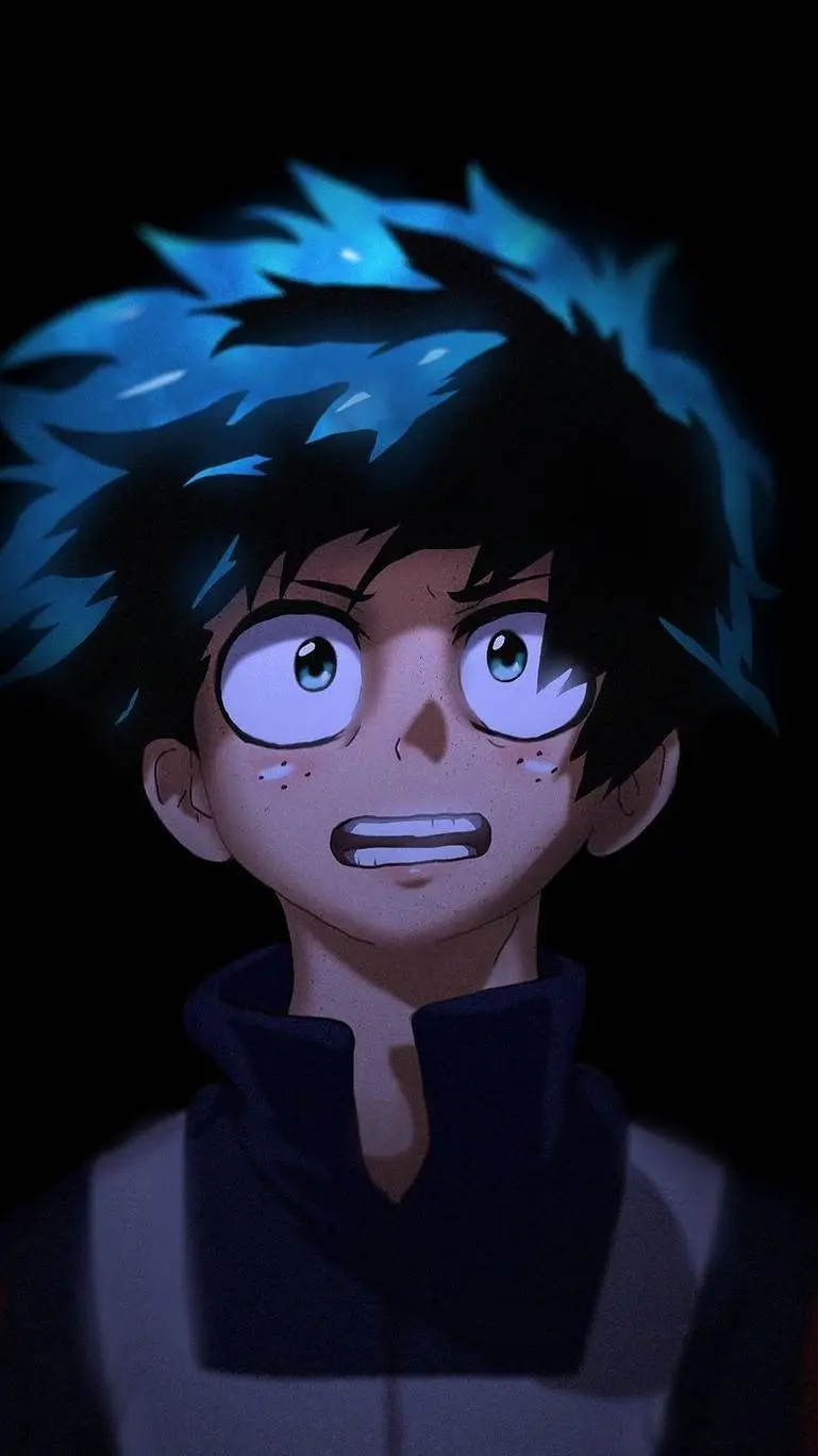 ai character: Deku panic attack background