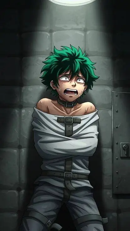 ai character: Deku mental hospit background